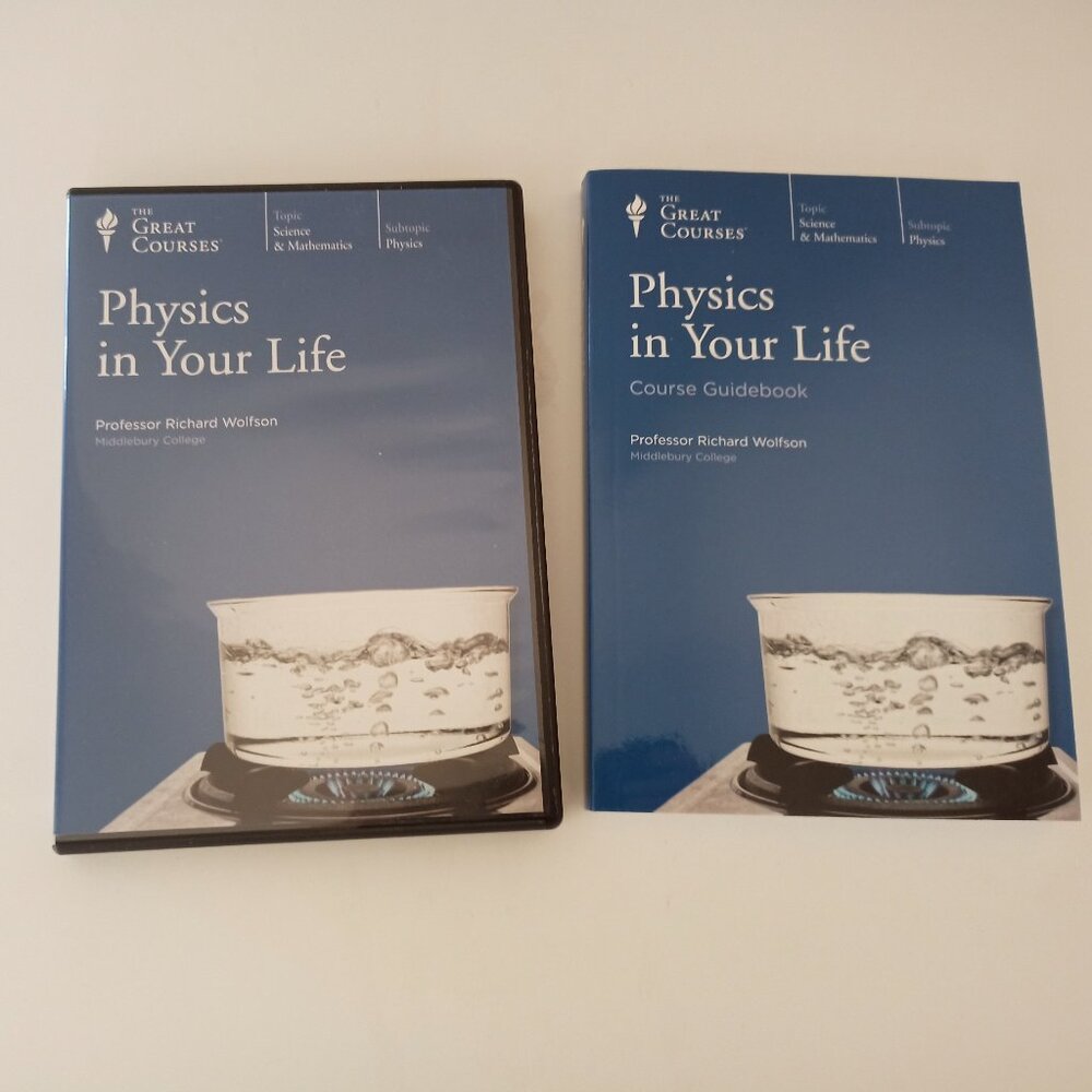 The great courses physics in your life DVD set